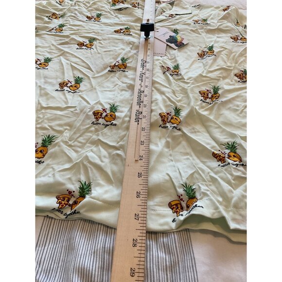 Denim & Flower Ricky Singh Pineapple & Pizza Short Sleeve Shirt - Picture 5 of 8